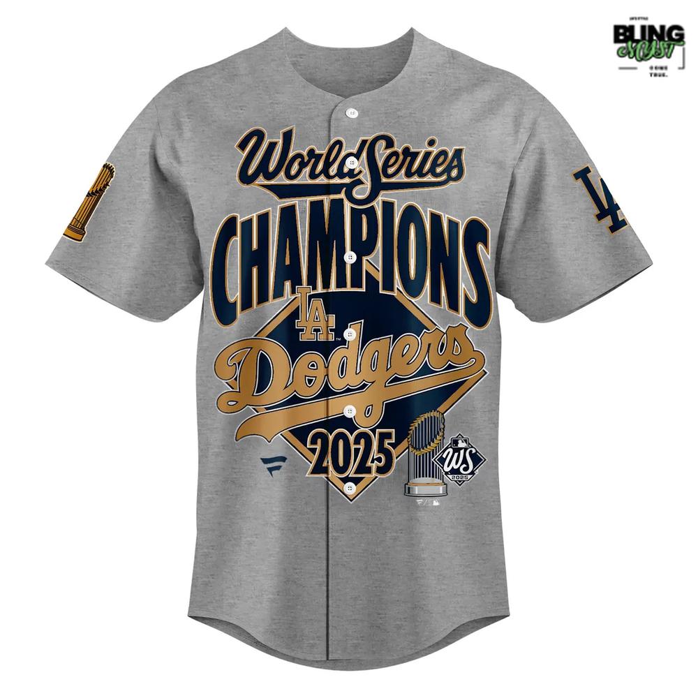 Los Angeles Dodgers 2025 World Series Champions We Rule October Baseball Jersey Los Angeles Dodgers 2025 World Series Champions We Rule October Baseball Jersey