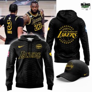 Los Angeles Lakers 2025-26 Black Mamba Hoodie