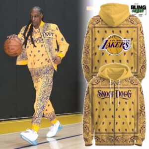 Los Angeles Lakers x Snoop Dogg Limited Edition NBA Hoodie
