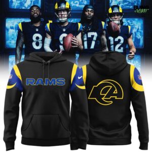 Los Angeles Rams 2025 Rivalries Midnight Limited Hoodie