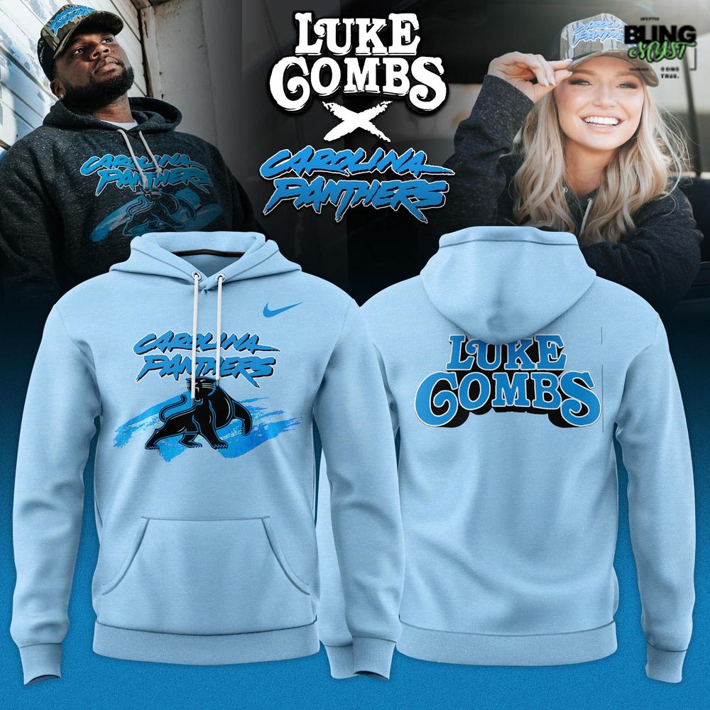 Luke Combs x Carolina Panthers 2025 Limited Edition Hoodie Luke Combs x Carolina Panthers 2025 Limited Edition Hoodie