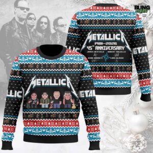 METALLICA 45th Anniversary Limited Edition Ugly Sweater