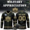 Maine Nordiques 2025 Military Appreciation Night Hockey Jersey
