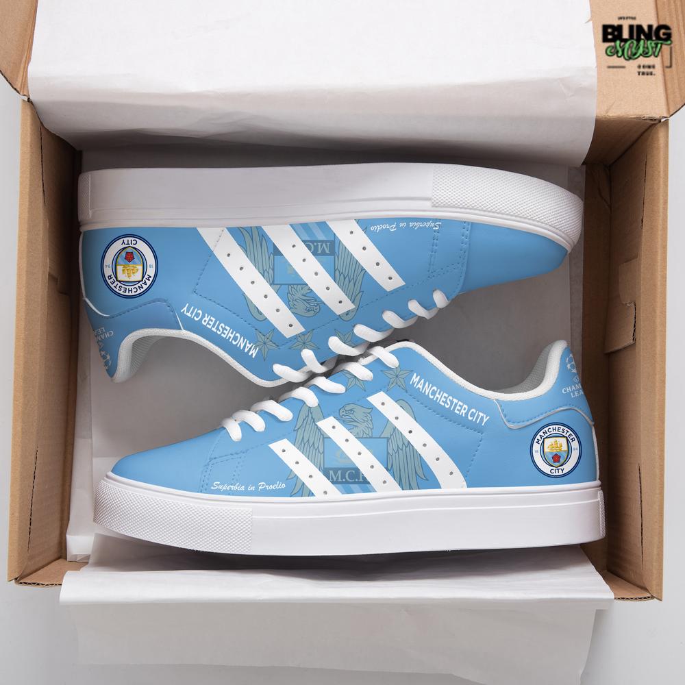 Manchester City 2025 Limited Edition Stan Smith Shoes Manchester City 2025 Limited Edition Stan Smith Shoes