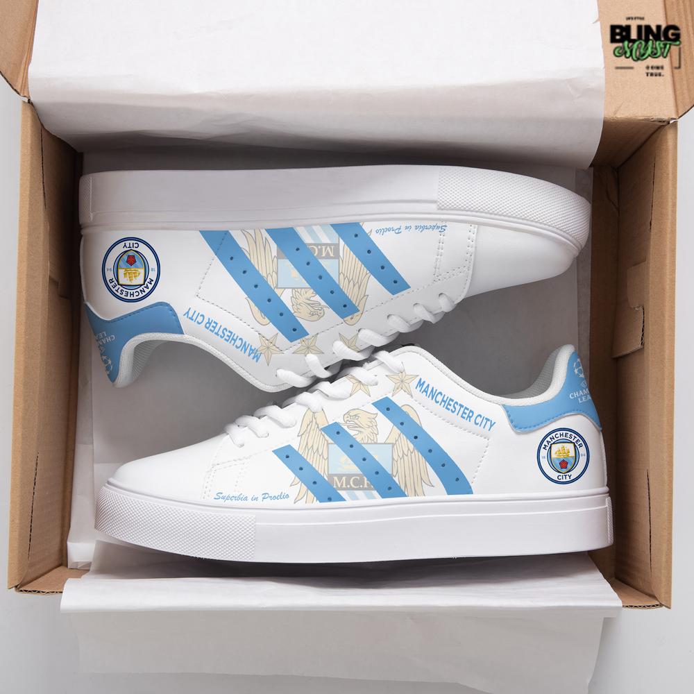 Manchester City 2025 Limited Edition Stan Smith Shoes Manchester City 2025 Limited Edition Stan Smith Shoes