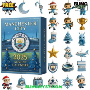 Manchester City Christmas Limited Edition Advent Calendar 2025
