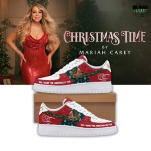 Mariah Carey All I Want for Christmas Is You Nike Air Force 1