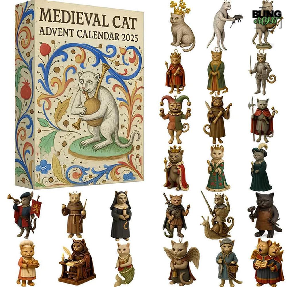 Medieval Cat Limited Edition Advent Calendar 2025 Medieval Cat Limited Edition Advent Calendar 2025