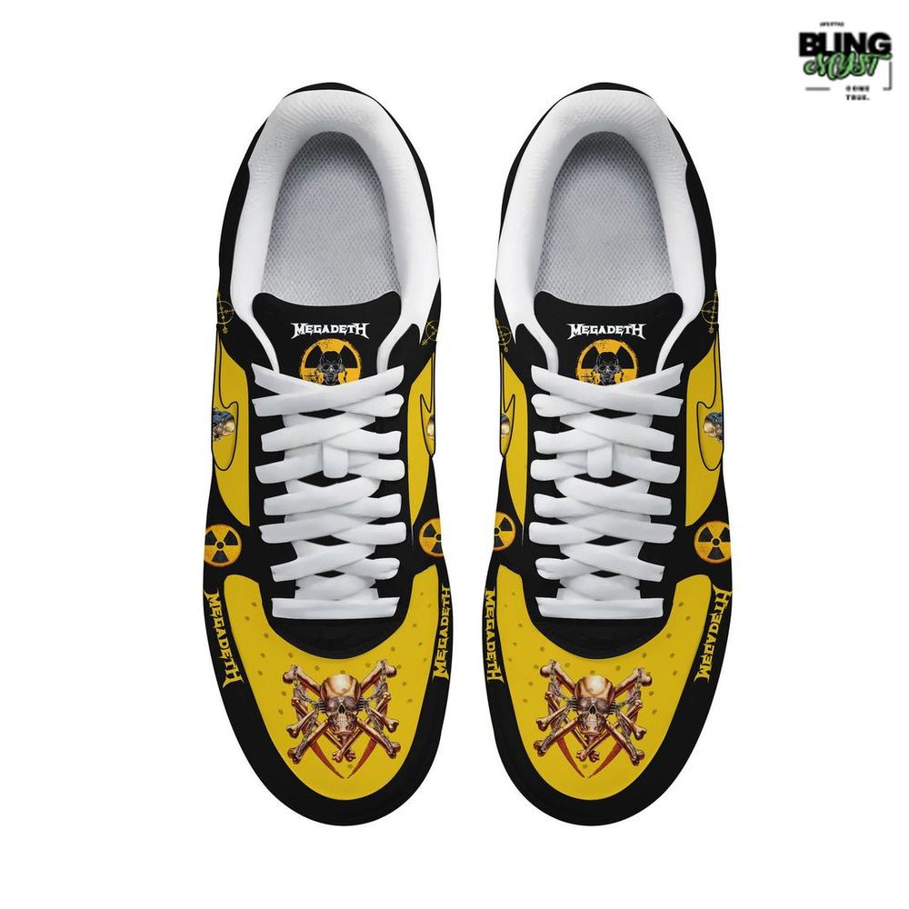 Megadeth Rock Band Limited Edition Air Force 1 Megadeth Rock Band Limited Edition Air Force 1