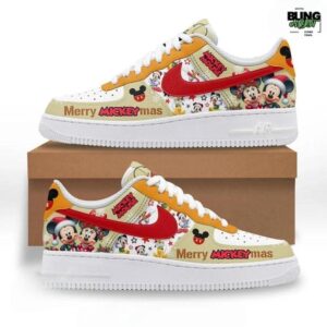 Mickey Merry Christmas Limited Edition Nike Air Force 1