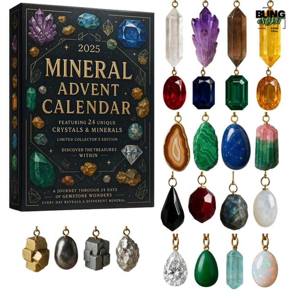 Mineral Crystals & Minerals Limited Edition Advent Calendar 2025 Mineral Crystals & Minerals Limited Edition Advent Calendar 2025