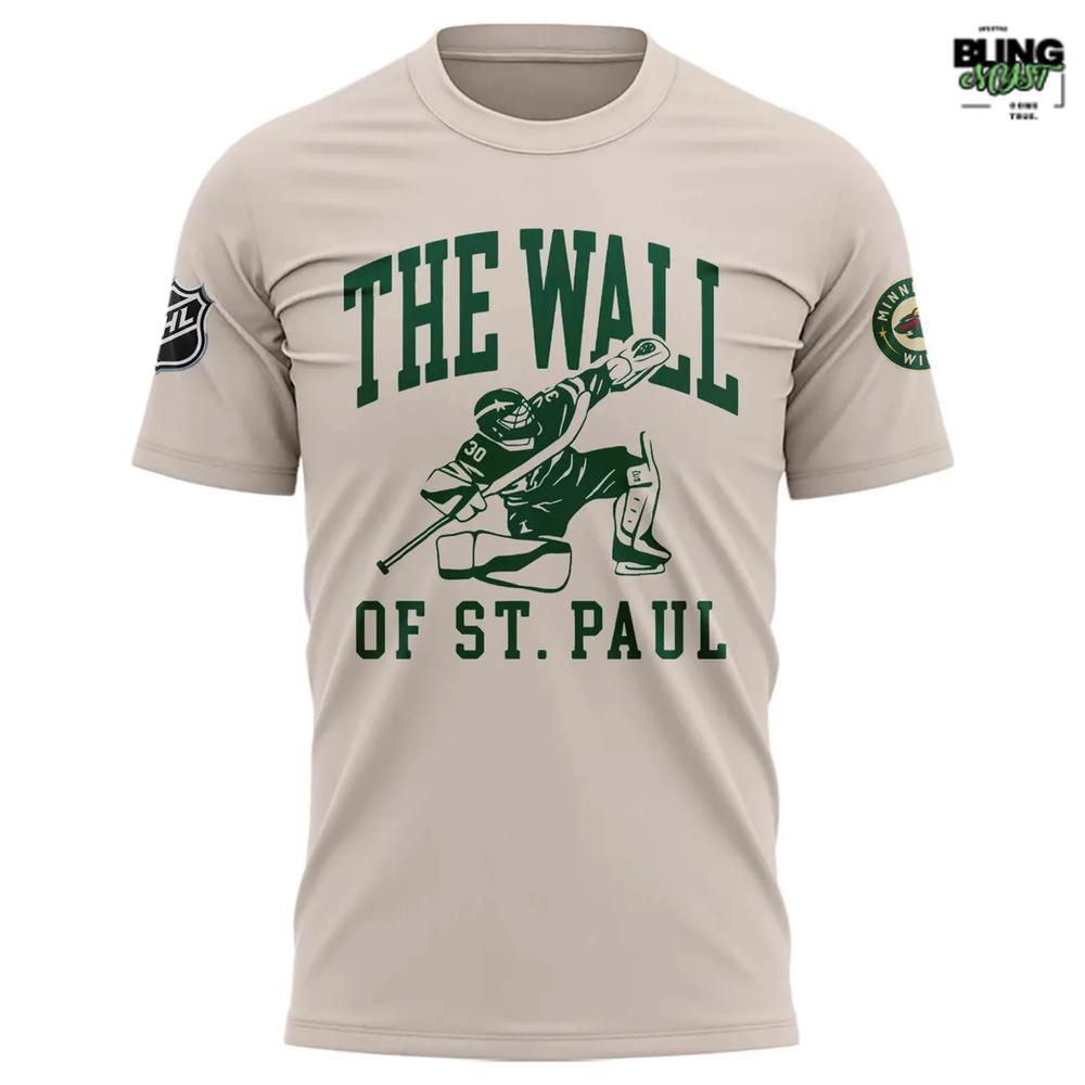 Minnesota Wild x The Wall Of ST. Paul Special Edition T-Shirt Minnesota Wild x The Wall Of ST. Paul Special Edition T-Shirt