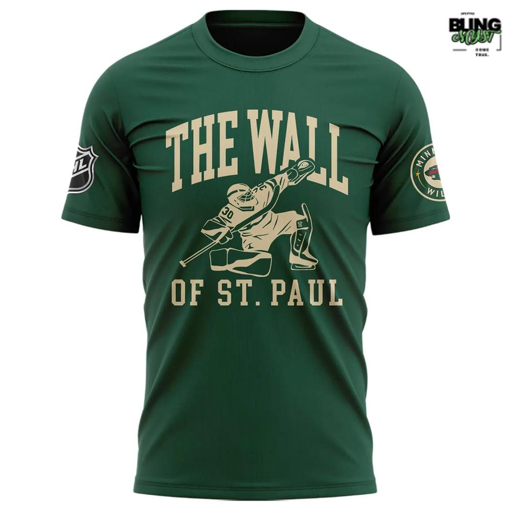 Minnesota Wild x The Wall Of ST. Paul Special Edition T-Shirt Minnesota Wild x The Wall Of ST. Paul Special Edition T-Shirt