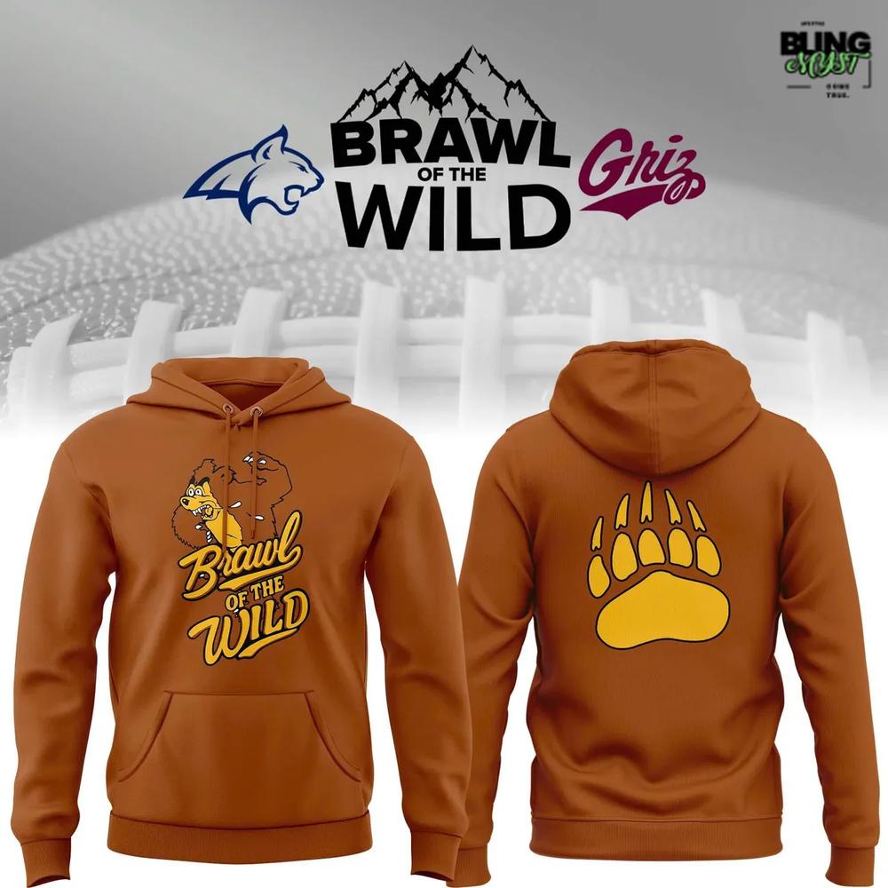 Montana Grizzlies Brawl Of The Wild Special Edition Hoodie Montana Grizzlies Brawl Of The Wild Special Edition Hoodie