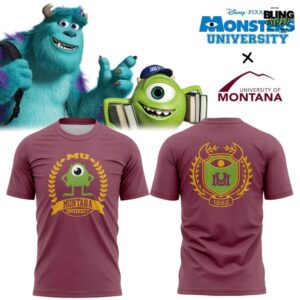 Montana Grizzlies x Monsters University T-Shirt
