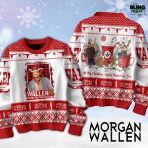 Morgan Wallen Merry Christmas 2025 Limited Sweater