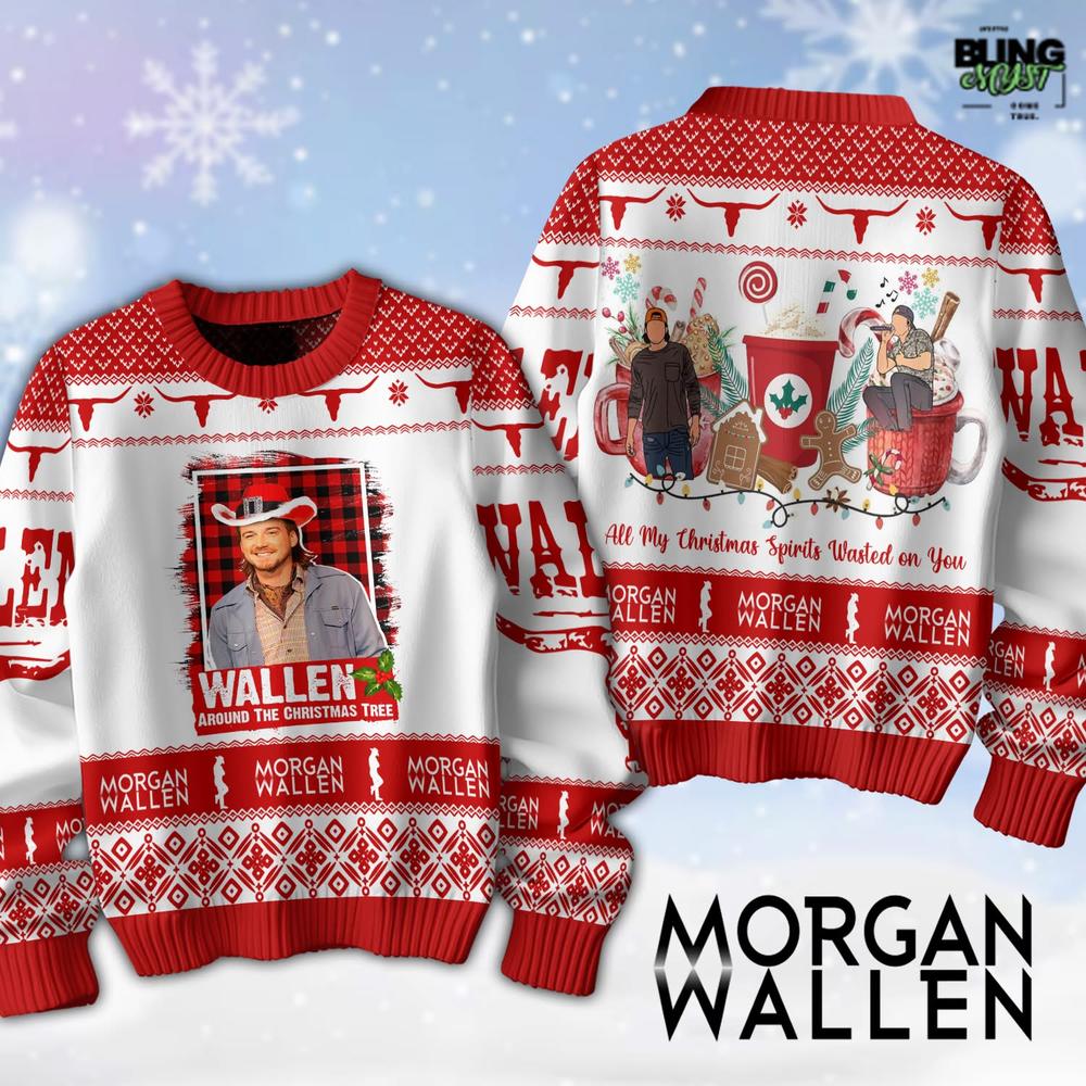 Morgan Wallen Merry Christmas 2025 Limited Sweater Morgan Wallen Merry Christmas 2025 Limited Sweater