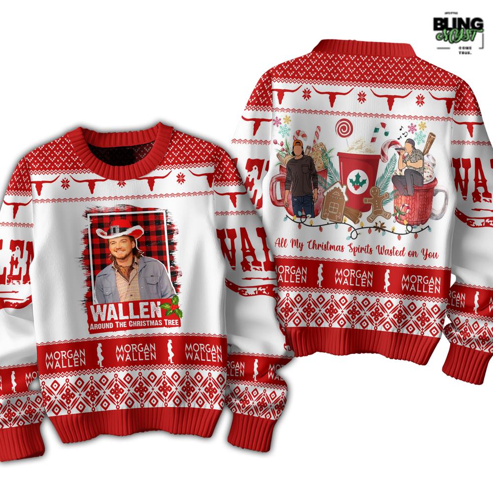 Morgan Wallen Merry Christmas 2025 Limited Sweater Morgan Wallen Merry Christmas 2025 Limited Sweater