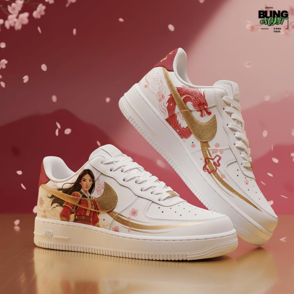 Mulan Princess Limited Edition Nike Air Force 1 Mulan Princess Limited Edition Nike Air Force 1