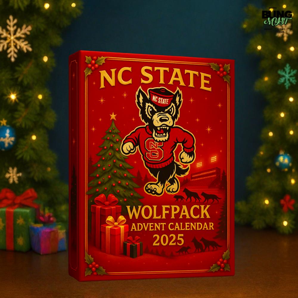NC State Wolfpack Limited Edition Advent Calendar 2025 NC State Wolfpack Limited Edition Advent Calendar 2025