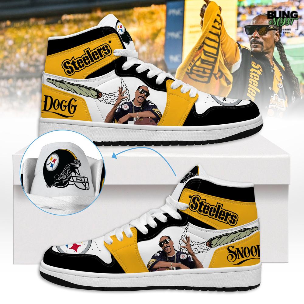 NFL Pittsburgh Steelers x Snoop Dogg Limited Edition Air Jordan 1 NFL Pittsburgh Steelers x Snoop Dogg Limited Edition Air Jordan 1
