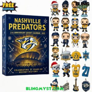 Nashville Predators 27th Anniversary Limited Advent Calendar 2025