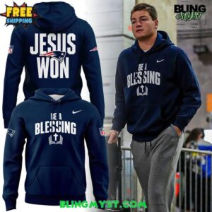 New England Patriots Be A Blessing 2025 Hoodie
