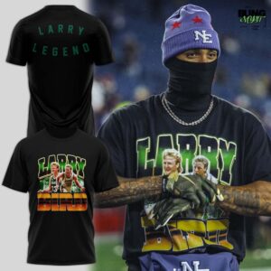 New England Patriots Larry Bird Special Edition T-Shirt