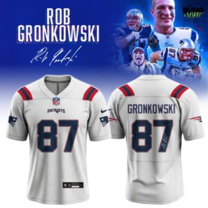 New England Patriots Rob Gronkowski Legend Limited Edition Football Jersey