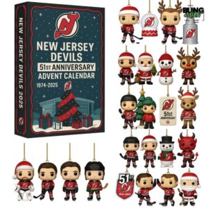 New Jersey Devils 51st Anniversary Advent Calendar 2025