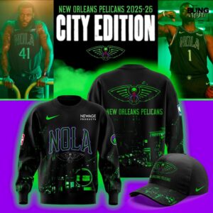 New Orleans Pelicans 2025-26 City Edition Sweatshirt