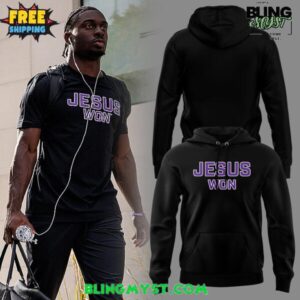 Northwestern Wildcats Football Jesus Won Special Edition Hoodie