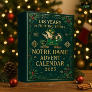 Notre Dame Fighting Irish 138th Anniversary Limited Advent Calendar