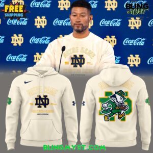 Notre Dame Fighting Irish Coach Marcus Freeman 2025 Hoodie