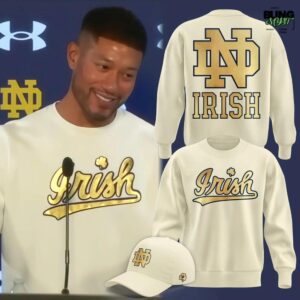 Notre Dame Fighting Irish Golden Irish Limited Edition Cream Sweatshirt