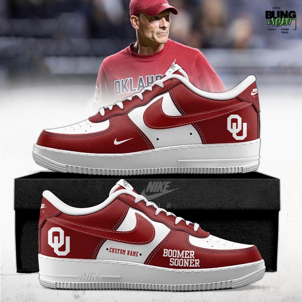 Oklahoma Sooners Boomer Sooner Limited Edition Nike Air Force 1 Oklahoma Sooners Boomer Sooner Limited Edition Nike Air Force 1