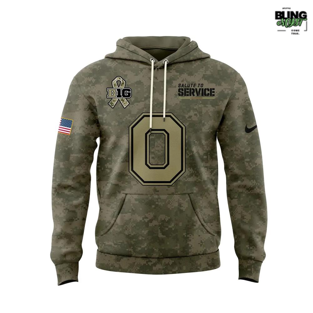 Oklahoma Sooners Salute To Service Premium NFL Hoodie Oklahoma Sooners Salute To Service Premium NFL Hoodie