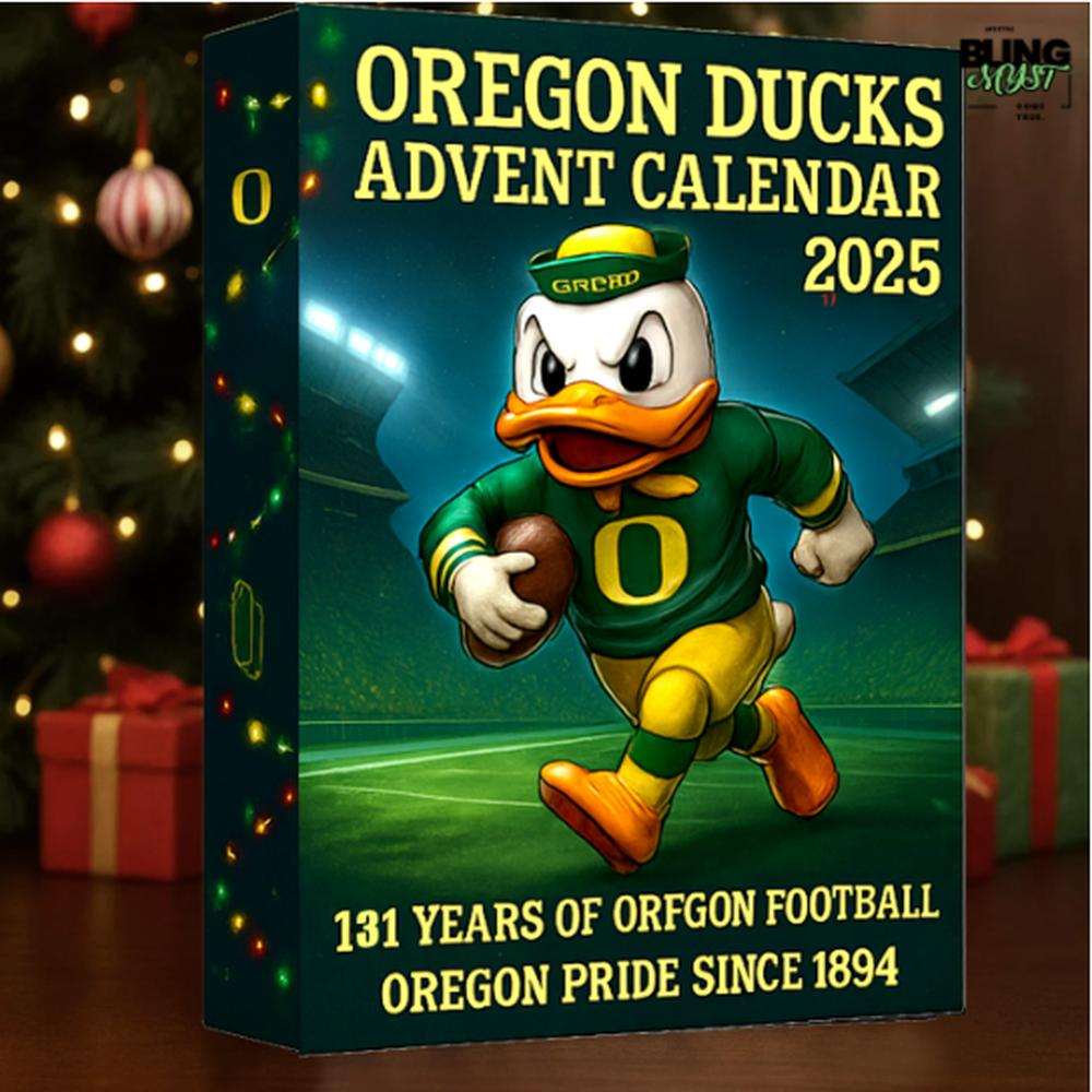 Oregon Ducks 131st Anniversary Limited Edition Advent Calendar 2025 Oregon Ducks 131st Anniversary Limited Edition Advent Calendar 2025