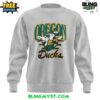 Oregon Ducks Madison Beer Gray Sweatshirt 2