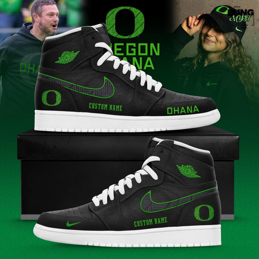 Oregon Ducks Ohana Limited Edition Air Jordan 1 Oregon Ducks Ohana Limited Edition Air Jordan 1
