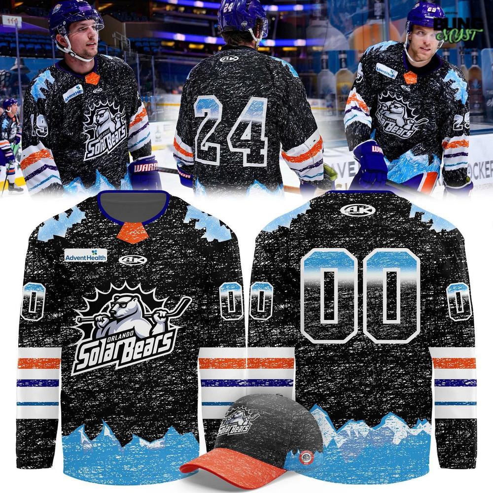 Orlando Solar Bears AdventHealth for Children 2025 Hockey Jersey Orlando Solar Bears AdventHealth for Children 2025 Hockey Jersey