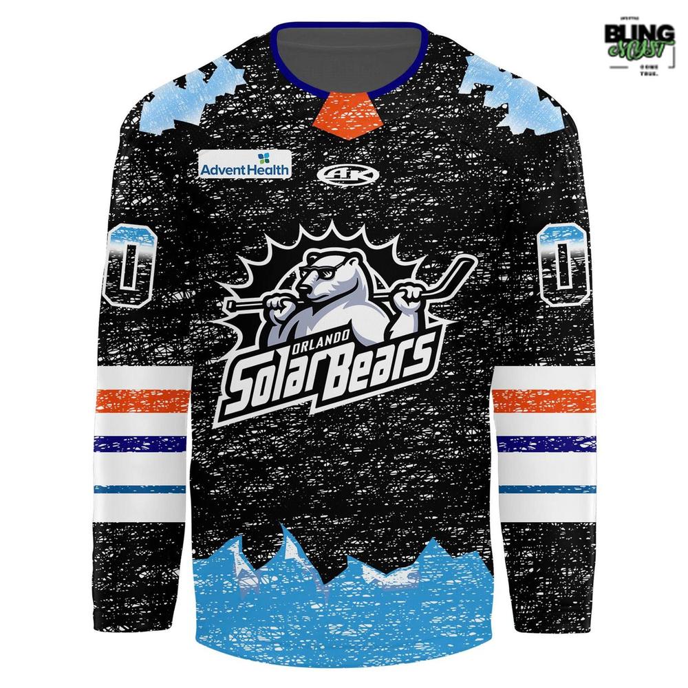 Orlando Solar Bears AdventHealth for Children 2025 Hockey Jersey Orlando Solar Bears AdventHealth for Children 2025 Hockey Jersey