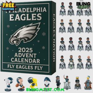 Philadelphia Eagles Star Players 2025 Advent Calendar