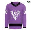 Pittsburgh Penguins 2025 Hockey Fights Cancer Limited Hockey Jersey 2