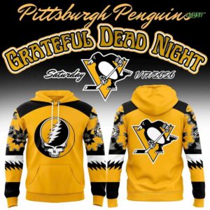 Pittsburgh Penguins Grateful Dead Night 2026 Hoodie