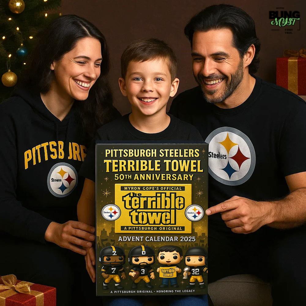 Pittsburgh Steelers Terrible Towel 50th Anniversary Advent Calendar 2025 Pittsburgh Steelers Terrible Towel 50th Anniversary Advent Calendar 2025