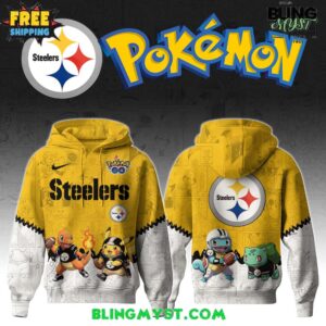 Pittsburgh Steelers x Pokémon Special Hoodie