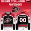 Evansville Thunderbolts Mickey Merry Christmas 2025 Hockey Jersey