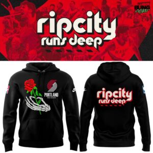 Portland Trail Blazers Rip City Runs Deep Hoodie