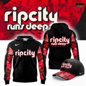 Portland Trail Blazers Rip City Runs Deep Limited Edition Hoodie